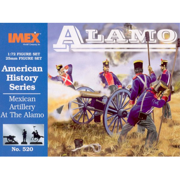 1/72 Mexican Artillery At The Alamo (IMEX)
