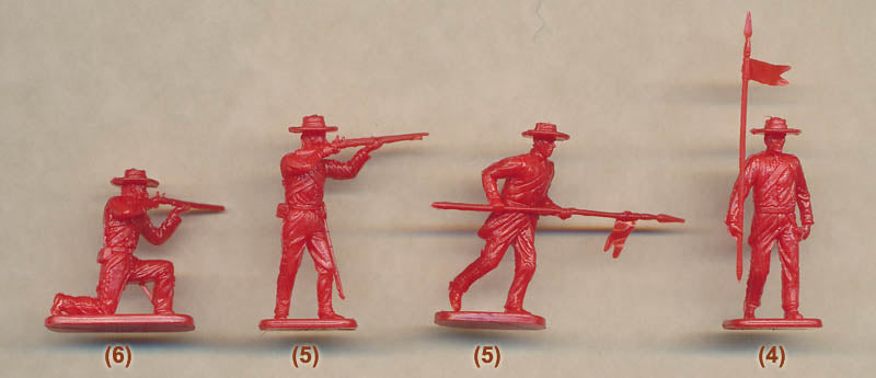 1/72 Mexican Round Hat Infantry (IMEX)