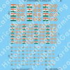 Decal Sheet, India GW-1985