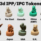 War Icons: Country faction 3d markers