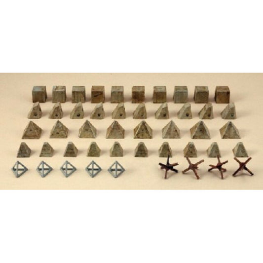 1/72 WWII Anti-Tank Obstacles (Italeri)