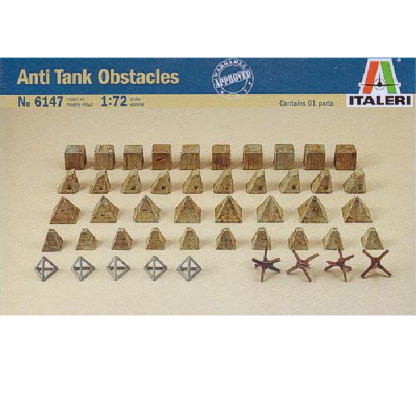 1/72 WWII Anti-Tank Obstacles (Italeri)