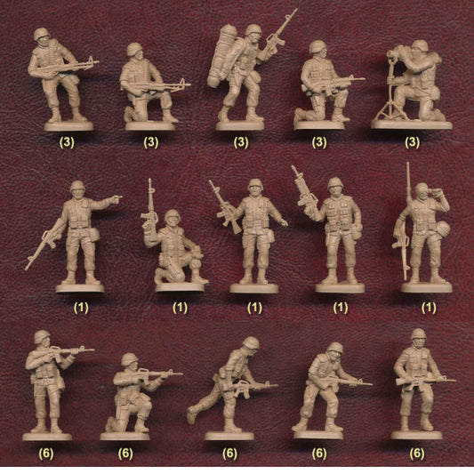 1/72 US Infantry 1990's (50) (Italeri)