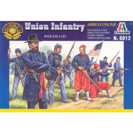 1/72 ACW Union & Zouaves Infantry Box (Italeri)