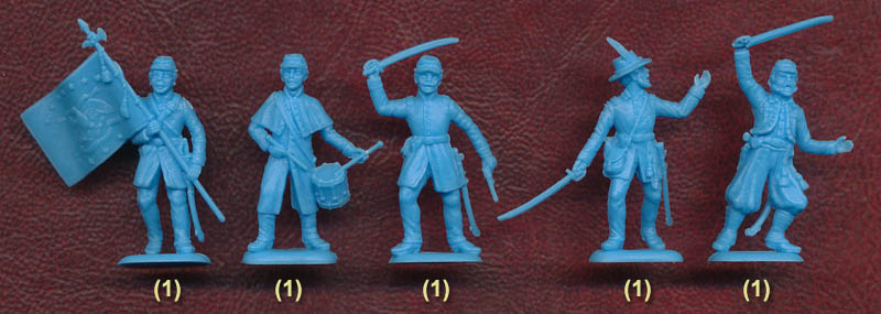1/72 ACW Union & Zouaves Infantry Box (Italeri)