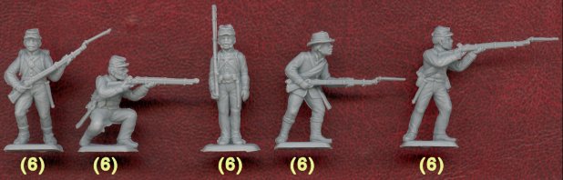 1/72 Confederate Infantry Box (Italeri)