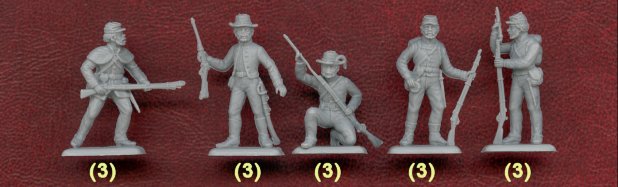 1/72 Confederate Infantry Box (Italeri)