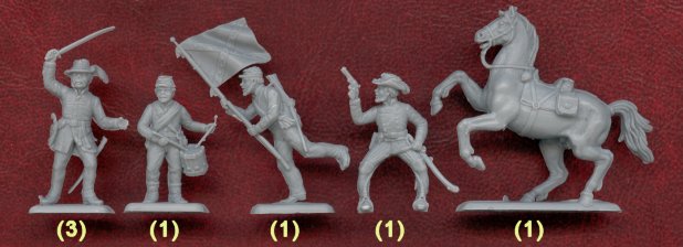1/72 Confederate Infantry Box (Italeri)