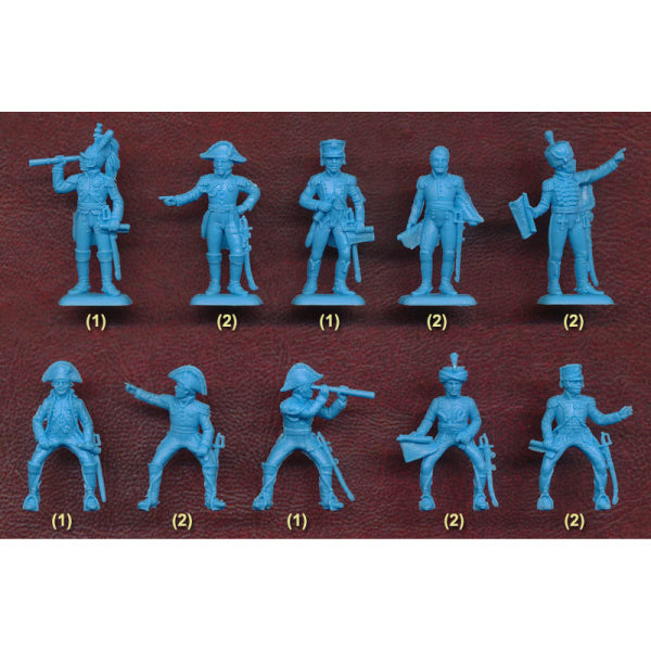 1/72 Napoleonic French Imperial General Staff (Italeri)