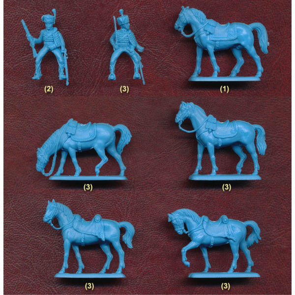 1/72 Napoleonic French Imperial General Staff (Italeri)