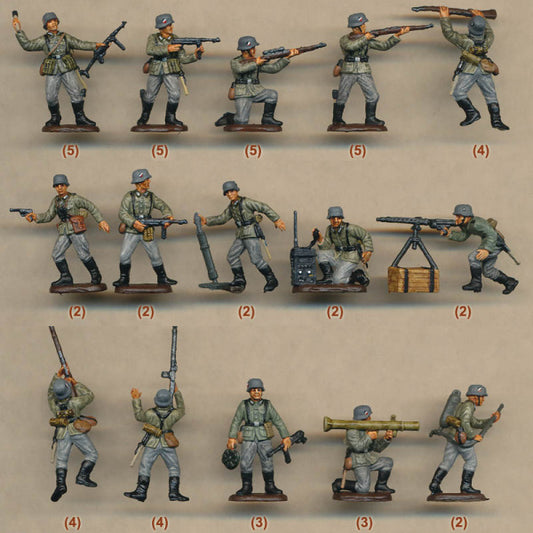 1/72 WWII German Infantry (50) (Italeri)