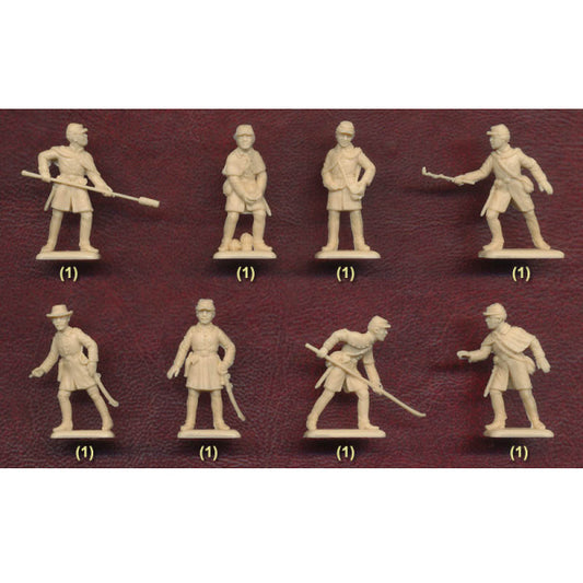 1/72 ACW Union Artillery (13, 8 Horses, 2 Guns) (Italeri)