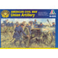 1/72 ACW Union Artillery (13, 8 Horses, 2 Guns) (Italeri)