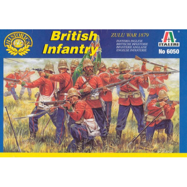 1/72 Zulu War-British Infantry Box (Italeri)
