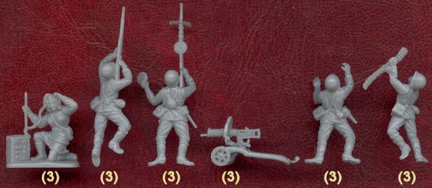 1/72 WWII Russian Infantry Box (Italeri)