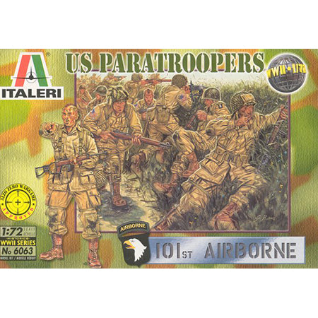 1/72 WWII U.S. Paratroopers 101st Airborne Box (Italeri)
