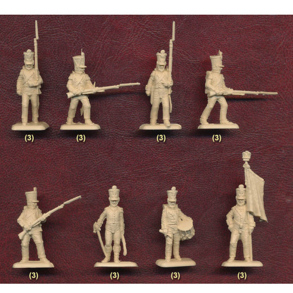 1/72 Napoleonic French Infantry (48) (Italeri)