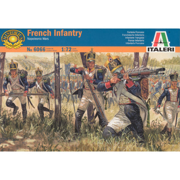 1/72 Napoleonic French Infantry (48) (Italeri)