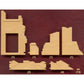 1/72 WWII Ruin Walls Sections & Sandbags (Italeri)