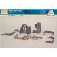 1/72 WWII Ruin Walls Sections & Sandbags (Italeri)