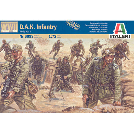1/72 WWII DAK Infantry Box (Italeri)