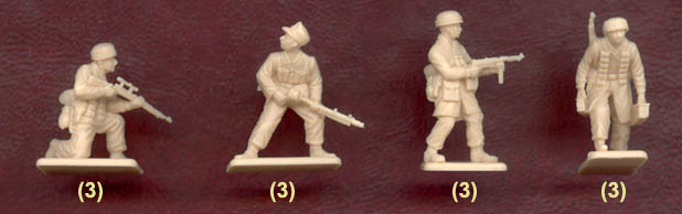 1/72 WWII German Paratroopers Tropical Uniform Box (Italeri)