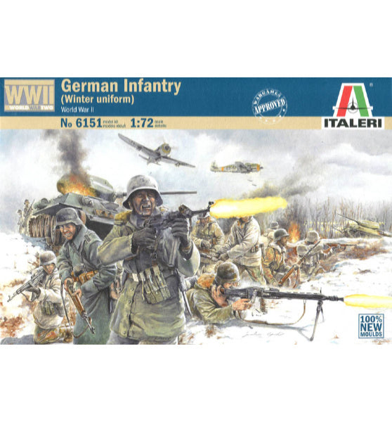 1/72 German Infantry (Winter) Box (Italeri)