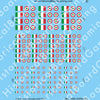 Decal Sheet, Italy GW-1985