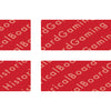 HBG Battle Labels-Denmark Flag (1219-P)