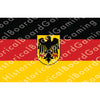HBG Battle Labels-German State Flag (1950-P)