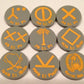 German Lt. Panzer Division Set (Acrylic) (9/set)