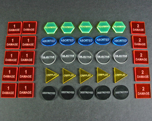 War at Sea Token Set (Litko)