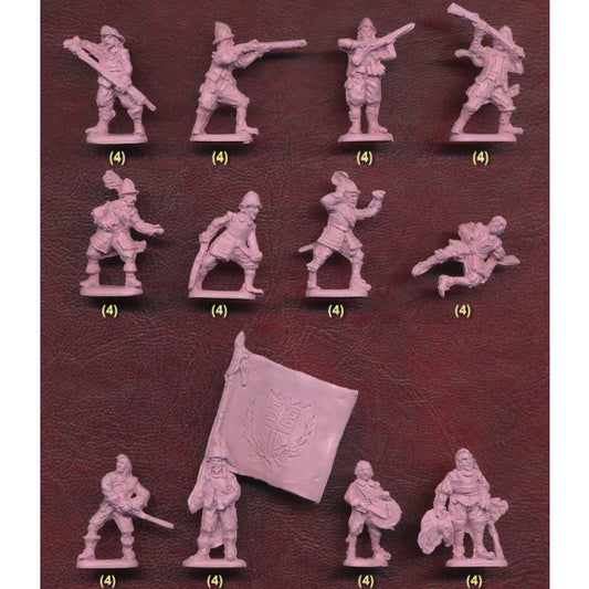 1/72 Thirty Years War Arquebusiers (Mars)