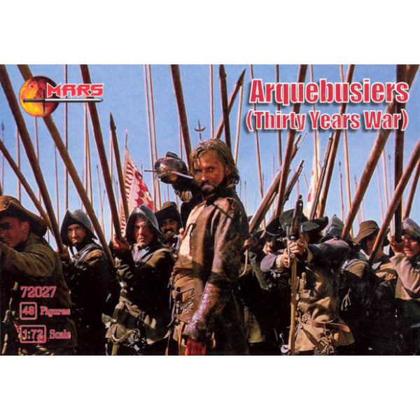 1/72 Thirty Years War Arquebusiers (Mars)