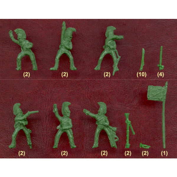 1/72 Napoleonic 1812-1815 Russian Dragoons (Mars)