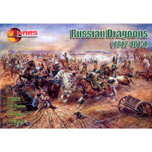 1/72 Napoleonic 1812-1815 Russian Dragoons (Mars)