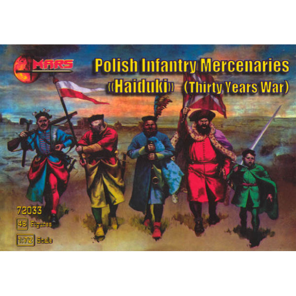 1/72 Polish Infantry Mercenaries (Haiduks) (Mars)