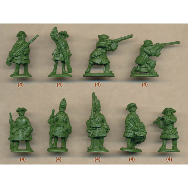 1/72 Great Northern War Saxon Infantry (Mars)