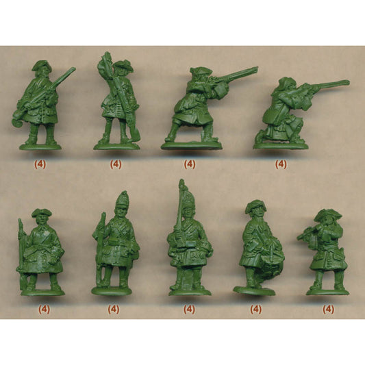 1/72 Great Northern War Saxon Infantry (Mars)