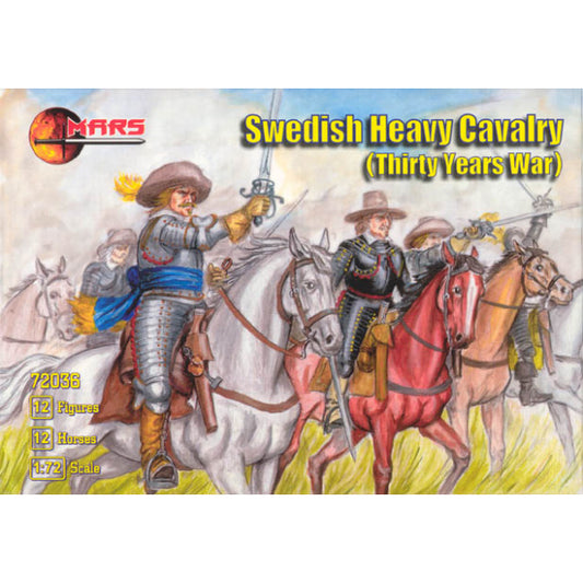 1/72 Thirty Years War Swedish Heavy Cavalry (Mars)