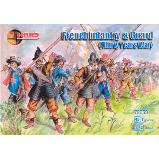 1/72 Thirty Years War French Infantry and Guard (Mars)