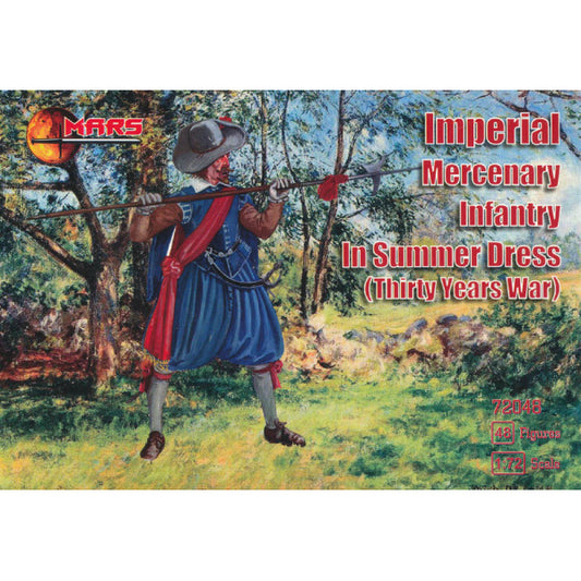 1/72 Thirty Years War Imperial Mercenary Infantry in Summer Dress (Mars)