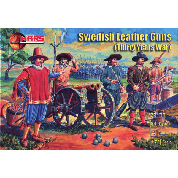 1/72 Thirty Years War Swedish Leather Guns (Mars)
