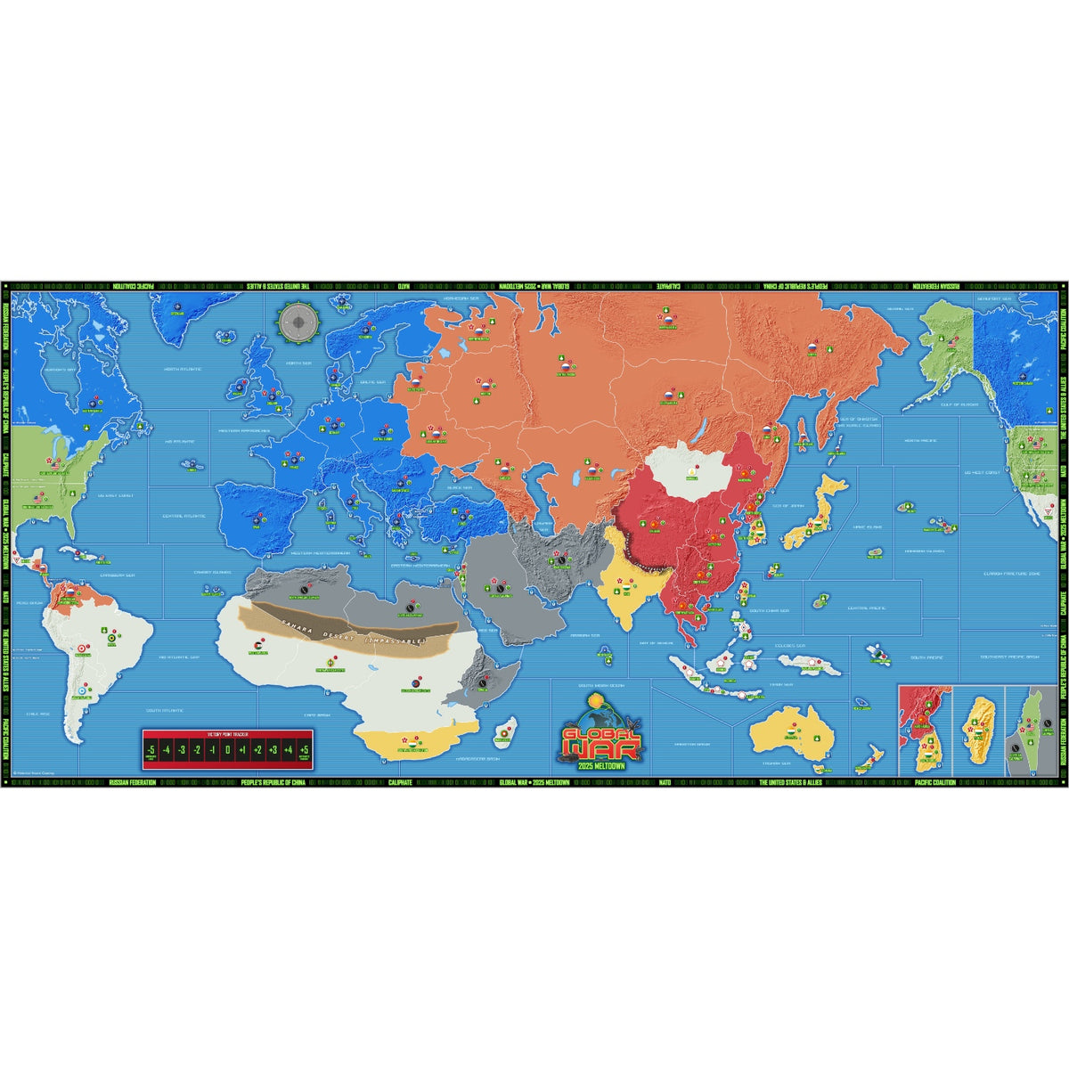 Global War 2025 Meltdown