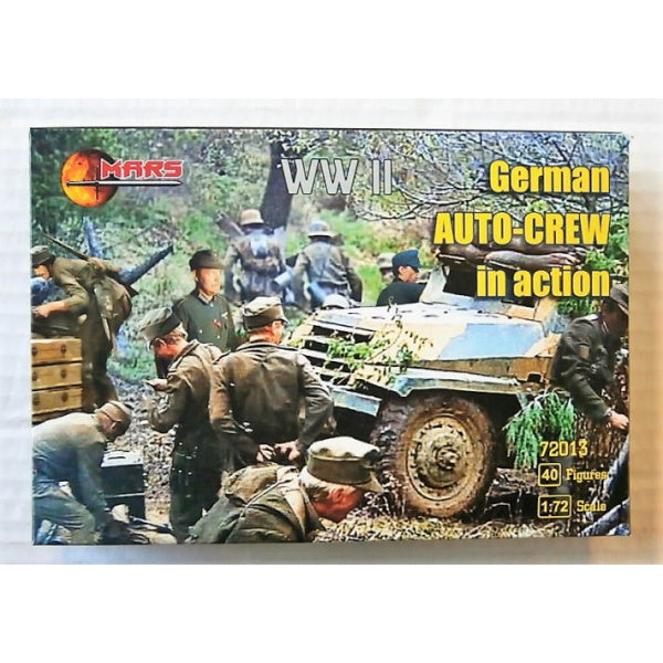 1/72 WWII German Auto Crew Box (Mars)