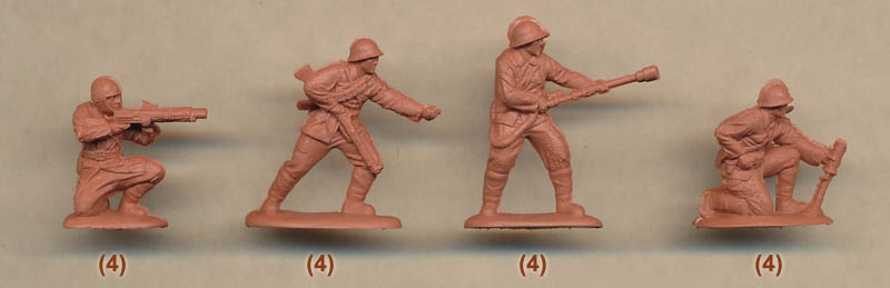1/72 WWII Imperial Japanese Paratroopers Box (Mars)