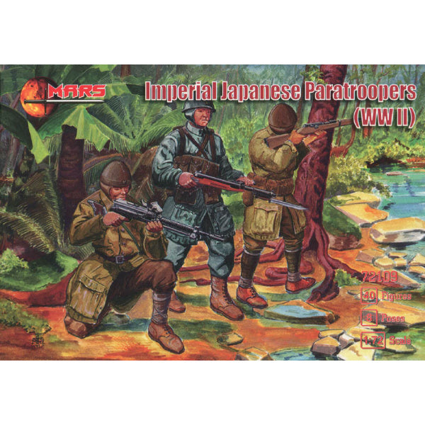 1/72 WWII Imperial Japanese Paratroopers Box (Mars)