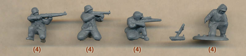 1/72 WWII German Elite Infantry (Winter Dress) Box (Mars)