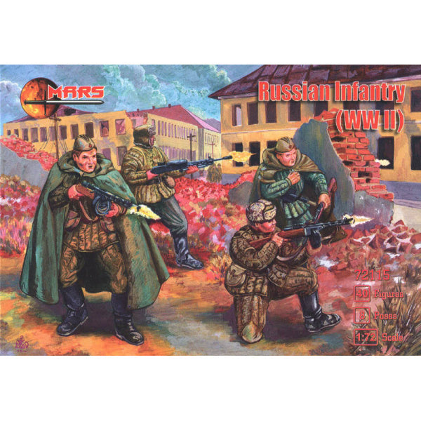 1/72 WWII Russian Infantry (Mars)