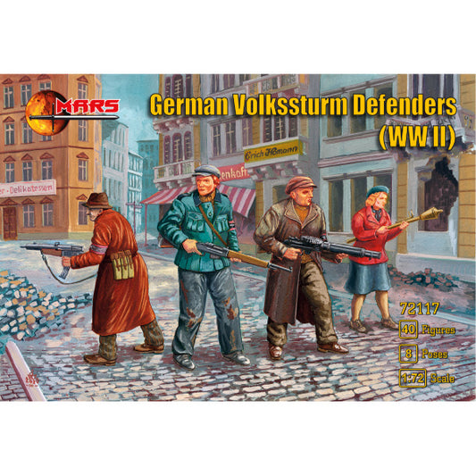 1/72 WWII German Volkssturm Defenders Box (Mars)